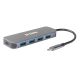 D-Link DUB-2340 USB-Typ-C Hubs und Konzentratoren 5000 Mbit/s Grau