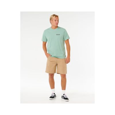 3. RIP CURL Vaporcool Search Peak Tee Grün