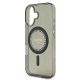 6. Guess IML Strassstein-MagSafe-Hülle für iPhone 16 – Schwarz