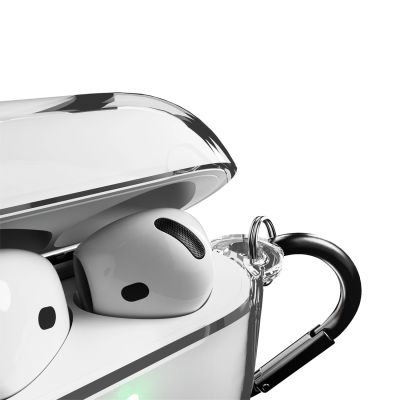 3. Puro 0.3 Nude Hülle für AirPods 4 – Transparent