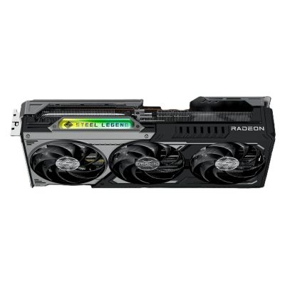 4. ASRock RX9070GRE Steel Legend Dark 12GB OC Grafikkarte