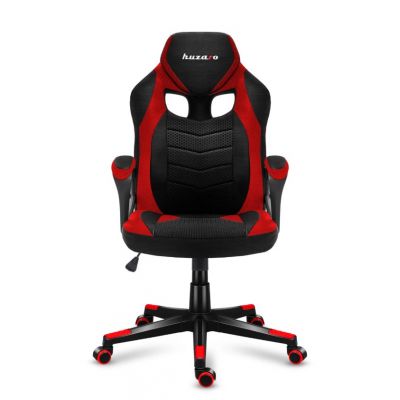 2. Huzaro FORCE 2.5 Gaming-Stuhl aus rotem Netzgewebe