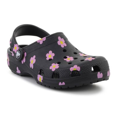 CROCS CLASSIC FLOWER CLOG K SCHWARZ 212670-001