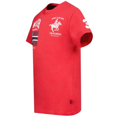 2. Geographical Norway Jequestre T-Shirt 254 M SY1305H/GN-Rot