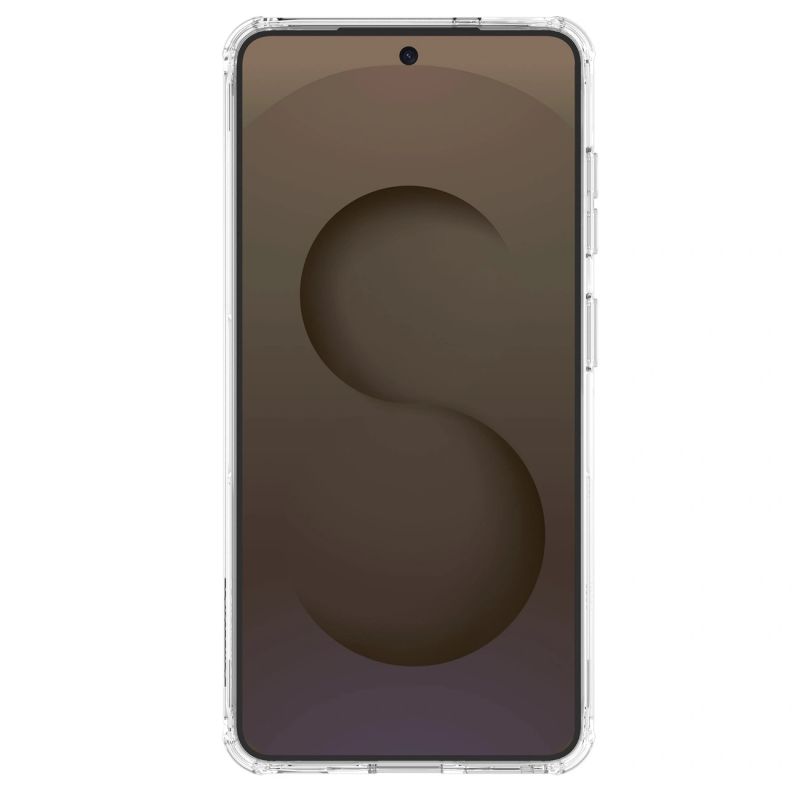 4. Nillkin Nature TPU Pro Hülle kompatibel mit MagSafe für Samsung Galaxy S26+ - Weiß