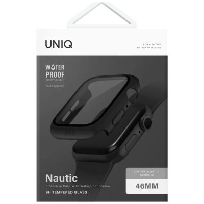 7. Uniq Nautic Case für Apple Watch 46 mm – Schwarz