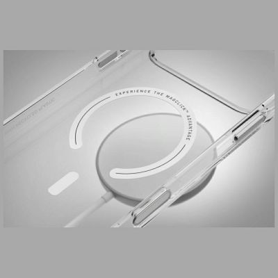 7. Uniq Clario Magclick Ladehülle für iPhone 18 Pro / 17 Pro – Transparent