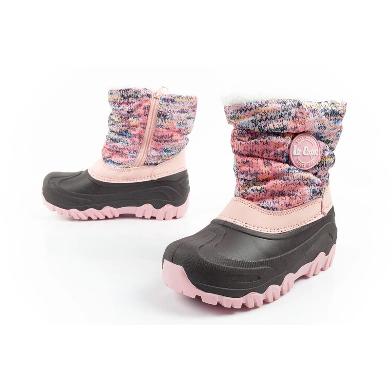 8. Lee Cooper Winterstiefel Kinder isolierte Schneestiefel für Mädchen