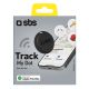 2. SBS Track My Circle Locator, kompatibel mit Apple „Wo ist?“ – Schwarz