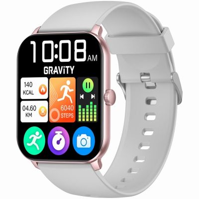 6. Smartwatch Gravity Roségold Grau GT36-2