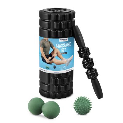 15. Massagerolle mit Zubehör Spokey Mixroll Set SPK-944203