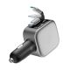 5. Cuktech CC903P 100W Kfz-Ladegerät mit Display und 70 cm langem, einziehbarem USB-C-Kabel – Grau