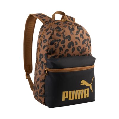 2. Puma Phase AOP Rucksack Braun/Schwarz/Leopard 91169 16