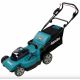2. Makita Rasenmäher 2x18V DLM481CT2 mit Antrieb 48cm 2x5,0Ah
