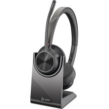 POLY Voyager 4320 USB-C Headset mit BT700 Adapter und Ladestation
