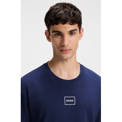 2. Hugo Loungewear Laze AZZURRO Herren-Schlafshirt (50525236-409)