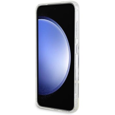 5. Karl Lagerfeld IML Choupette MagSafe Hülle für Samsung Galaxy S24 – transparent