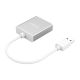 2. Orico UTH USB-A 3.0 zu HDMI Adapter – Silber