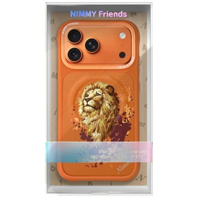 7. Nimmy Lew MagSafe Hülle für iPhone 17 Pro – Orange