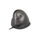 17. Ergonomische R-Go HE USB-Maus für Linkshänder, Schwarz/Silber