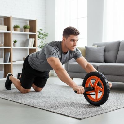40. Body Sculpture Fitness Power BB 712 Rolle, Rad