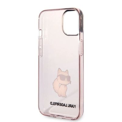7. Karl Lagerfeld Ikonik Choupette Hülle für iPhone 14 – Rosa