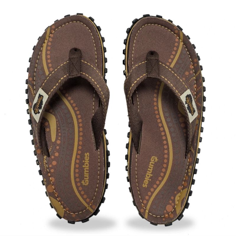 2. Gumbies Islander Flip-Flops Unisex Aborigine-Flip-Flops GU-FFISL095