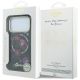 8. Guess IML Glitter Blossom Roses MagSafe Hülle für iPhone 18 Pro Max / 17 Pro Max – schwarz