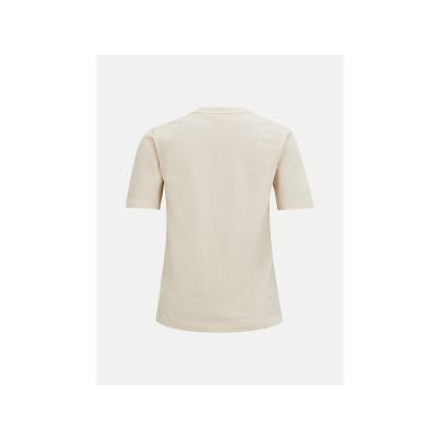 4. PEAK PERFORMANCE Original Small Logo Tee Damen-T-Shirt beige