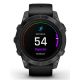 14. Garmin EPIX PRO g2 47 mm Schiefergrau Schwarz / Schwarzes Band Sportuhr