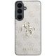 3. Guess Leder-Schutzhülle mit Metalllogo für Samsung Galaxy S26 FE – Rosa