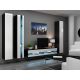 6. TV-Schrank VIGO NEW '140' 30/140/40 schwarz/weiß flach