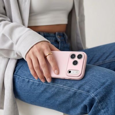 6. Tech-Protect Uniq MagSafe CC Hülle für iPhone 18 Pro Max / 17 Pro Max – Pink