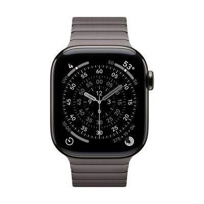Apple MXMD3ZM/A Armband Grau Edelstahl (38 mm 40 mm 41 mm 42 mm)
