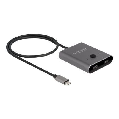 Delock USB 10 Gbit/s USB Typ-C? Switch 2 auf 1 bidirektional 8K