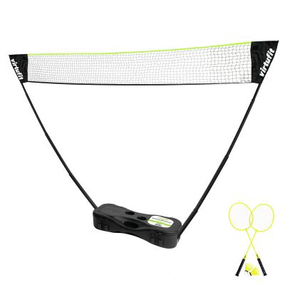 4. VIRTUFIT 2-IN-1 TRAGBARES BADMINTON- UND TENNISSET - INKLUSIVE TASCHE UND SCHLÄGER