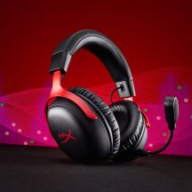 HyperX Cloud III Wireless – Kabelloses Gaming-Headset (Schwarz)