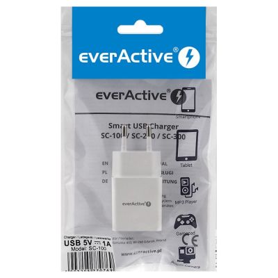 2. everActive SC-100 Wandladegerät (USB; weiß)