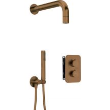 Unterputz-Duschset mit Thermostat-Box