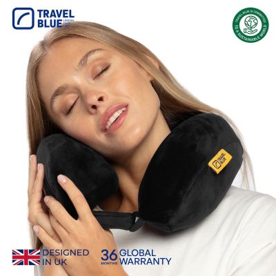 5. TRAVEL BLUE MEMORY-FOAM-REISEKISSEN TRANQUILITY, SCHWARZ