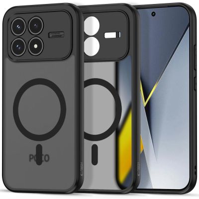 Tech-Protect MagMat MagSafe Hülle für Xiaomi Poco F8 Pro – Schwarz