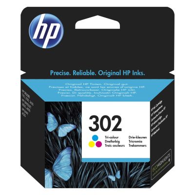 HP Farbtinte HP 302, HP302=F6U65AE, 165 Seiten, 4 ml