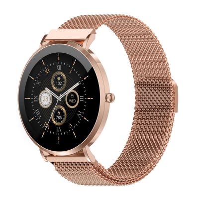 2. Denver SWC-394RG 3,35 cm (1,32") AMOLED 43 mm Analog 466 x 466 px Roségold