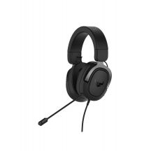 ASUS TUF Gaming H3 Gaming-Headset, kabelgebunden, Kopfbügel, Schwarz, Grau