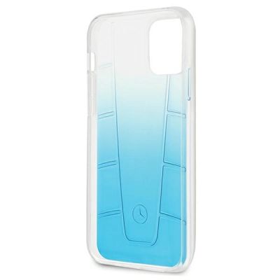 6. Mercedes Transparent Line Case für iPhone 12 mini - Blau