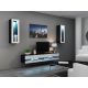 2. TV-Schrank VIGO NEW '140' 30/140/40 schwarz/weiß flach