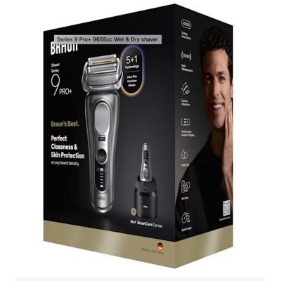 3. Braun Series 9 PRO + 9655cc Elektrorasierer