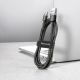 6. Baseus Cafule Kabel CAMKLF-CG1 USB-A / Micro USB 1,5A 2 m - schwarz-grau