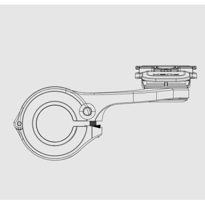 4. Quad Lock Out Front PRO Fahrradlenkerhalterung