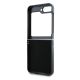 7. DKNY Repeat Pattern Stack Logo Hülle für Samsung Galaxy Z Flip6 – Schwarz